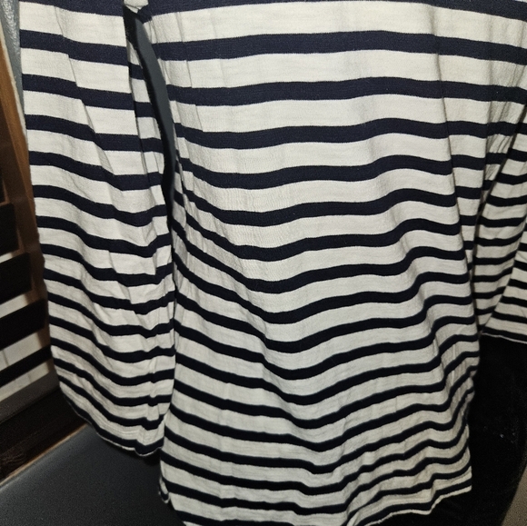 J Crew Womans Long Sleeve Striped Top Size XS - Picture 7 of 12